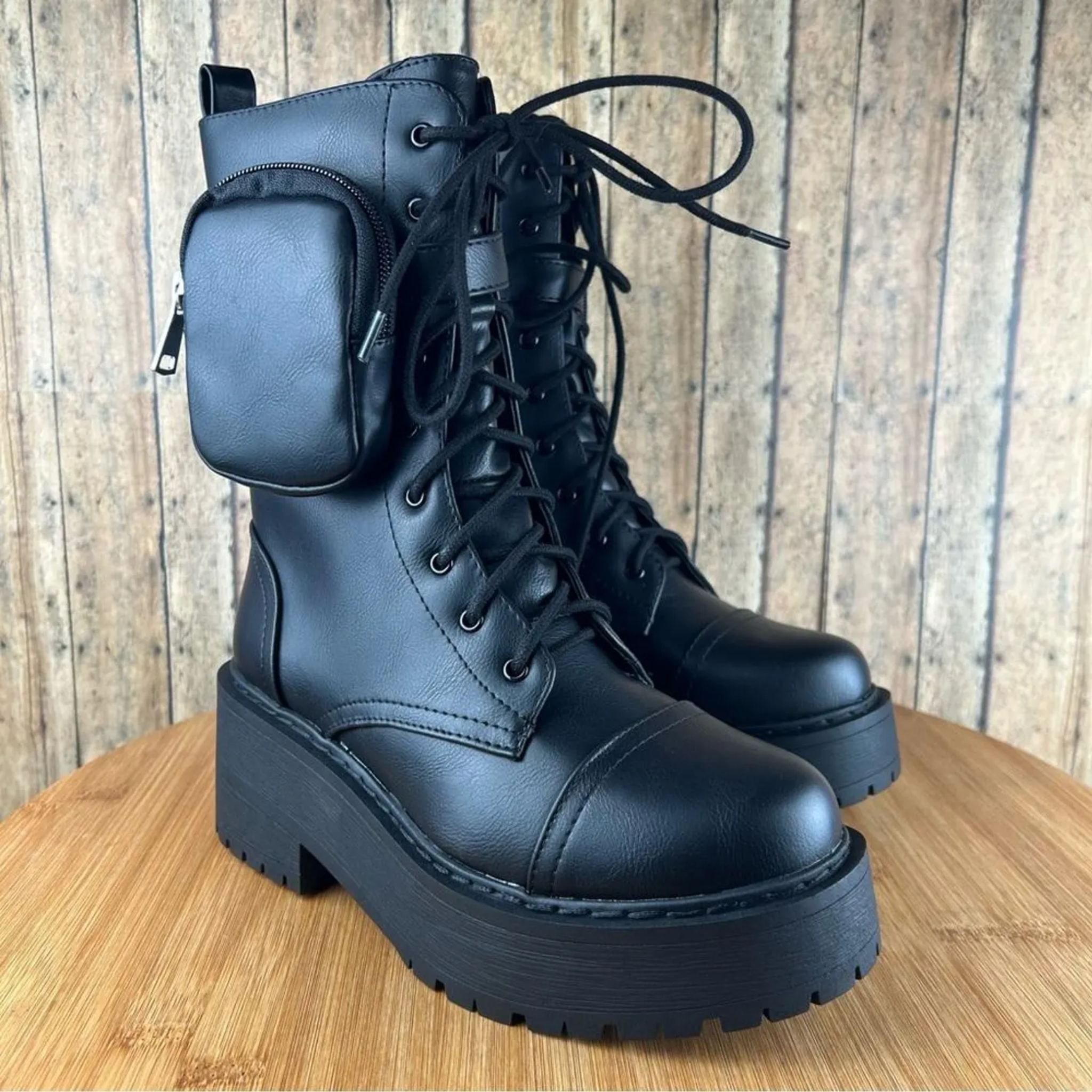 Women’s Black Mid-Calf Boots