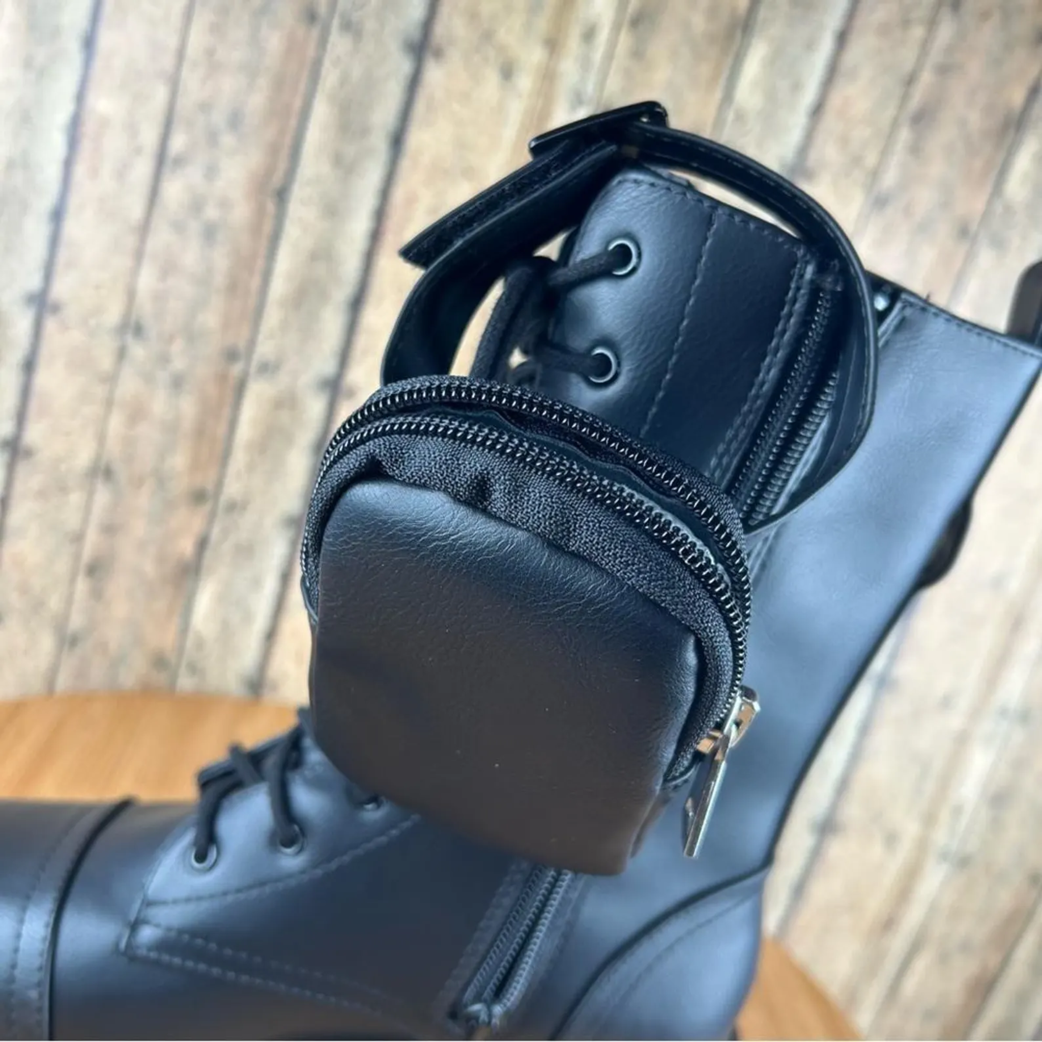 Women’s Black Mid-Calf Boots