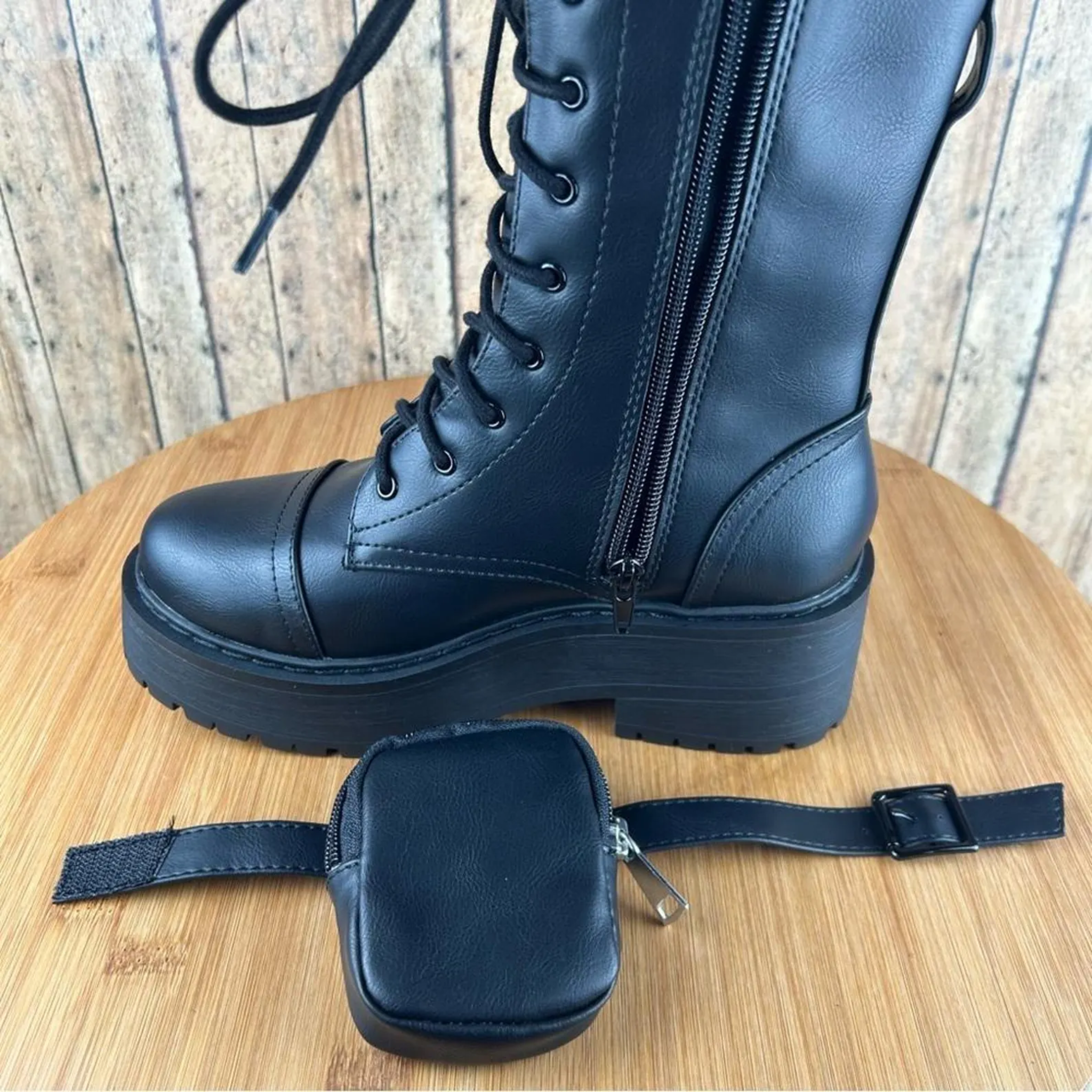 Women’s Black Mid-Calf Boots