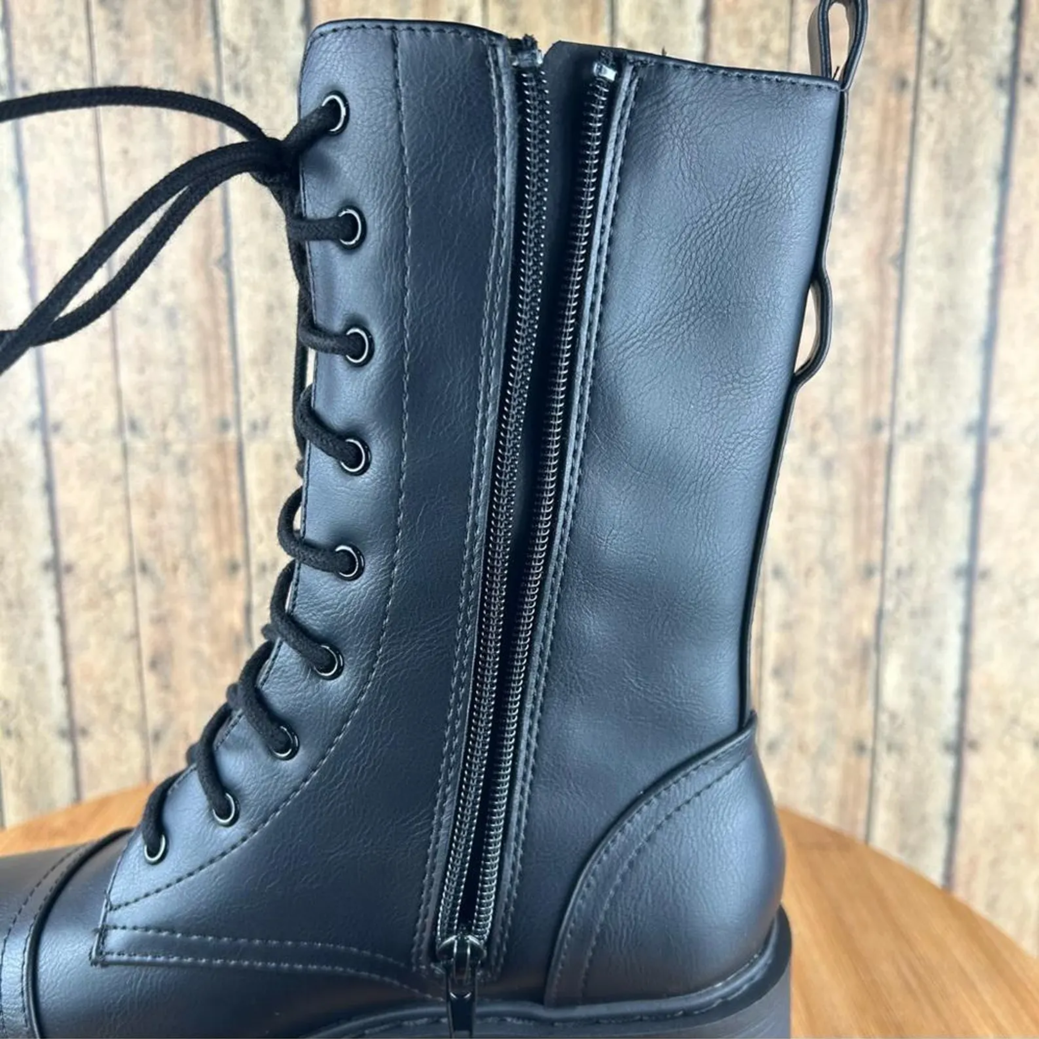 Women’s Black Mid-Calf Boots