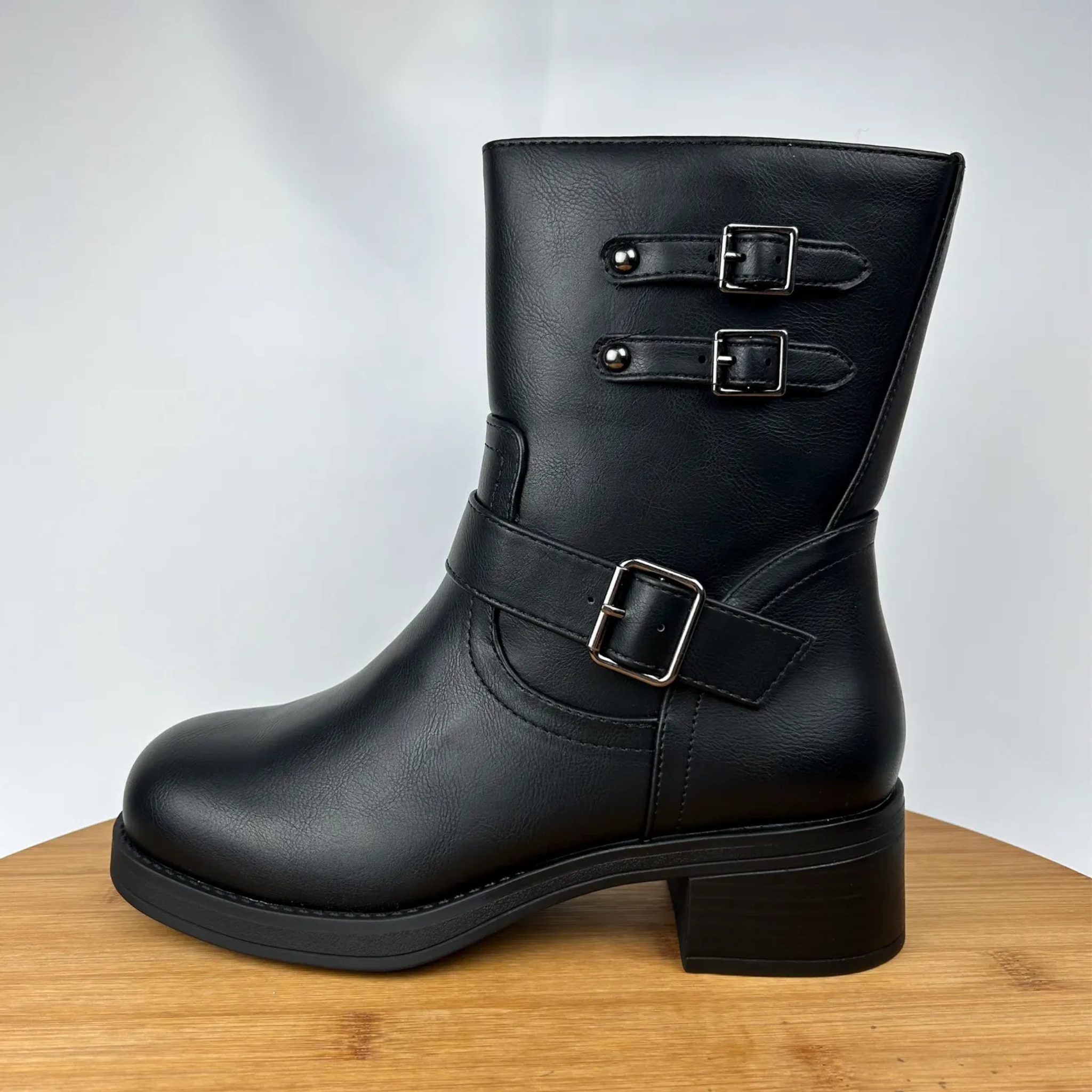 Women’s Black Platform Ankle Boots