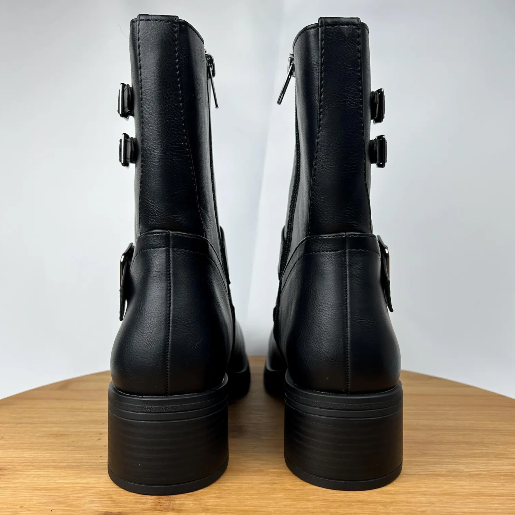 Women’s Black Platform Ankle Boots