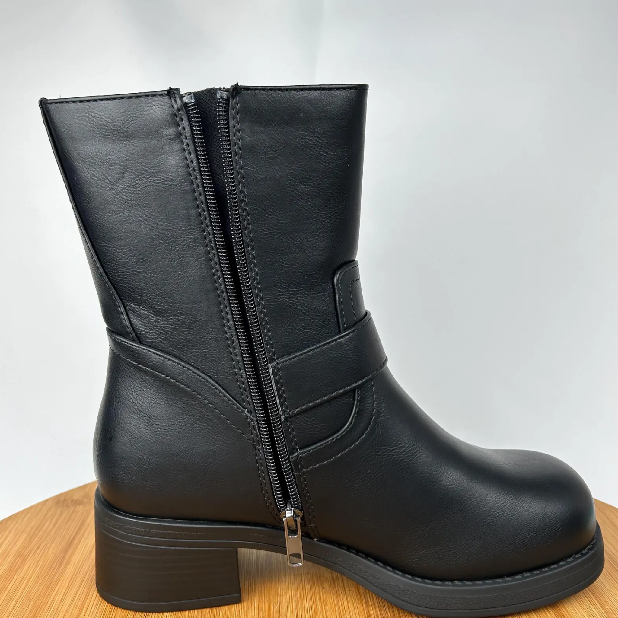 Women’s Black Platform Ankle Boots