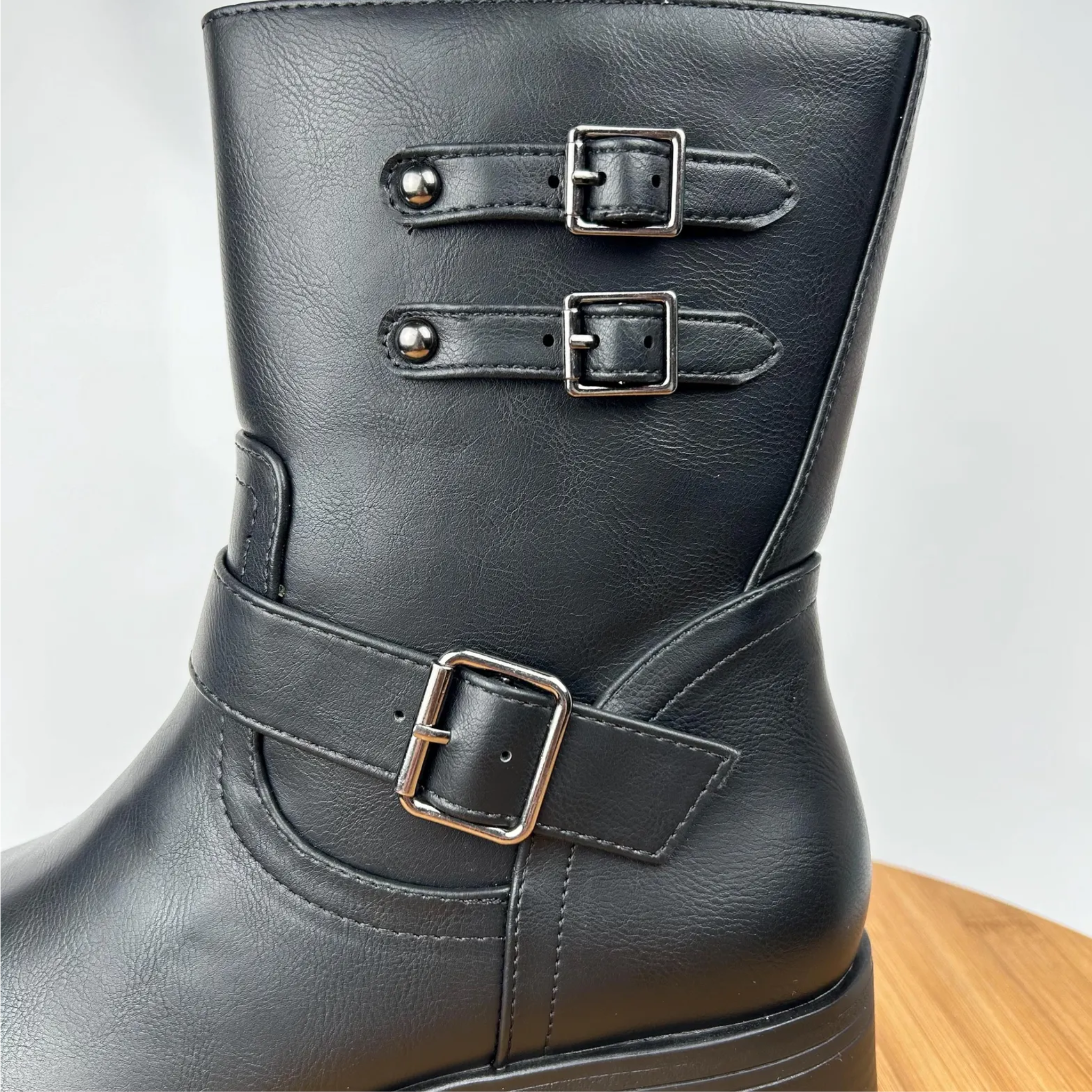 Women’s Black Platform Ankle Boots